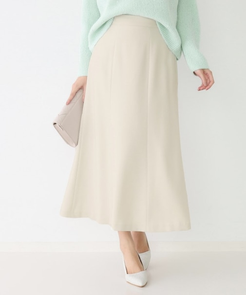 【手洗い可／日本製】マーメイドシルエットスカート