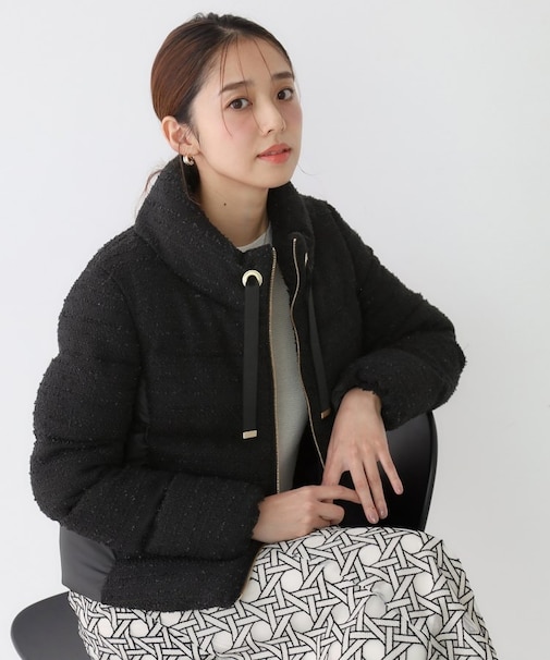 【ショート丈】ツイードダウン