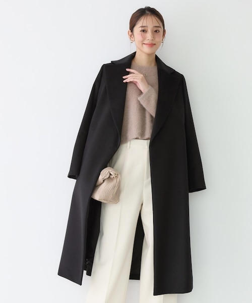 カシミヤ100％／日本製】ロングガウンコート｜クードシャンスの通販