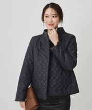 【軽い着心地】中綿キルトジャケット