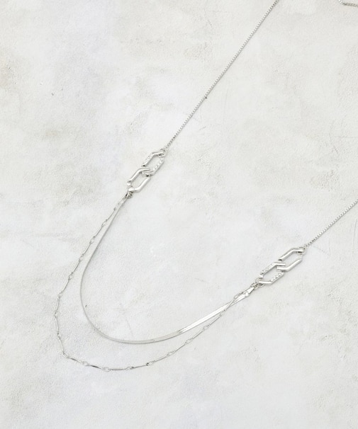 ジオリング/さりげないキラキラ/上品なネックレス/オリジナル