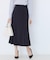 【手洗い可／日本製／ウエスト後ろゴム仕様】マーメイドシルエットのスカート