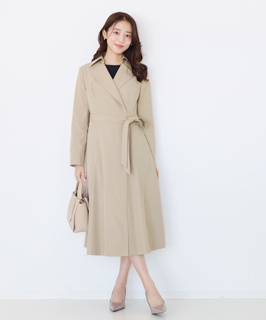 【きれいめ羽織り】Aラインドレスコート