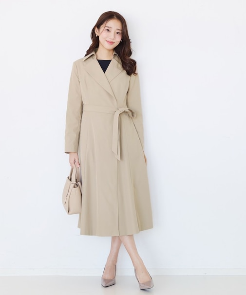 【きれいめ羽織り】Aラインドレスコート
