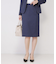【手洗い可／日本製／スーツ可】タイトシルエットスカート