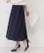 【手洗い可／ウエストゴム】エアリーなフレアースカート