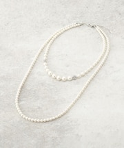 取り外し可能／ツインフェイクパール／国内生産／国産人工真珠／セレモニー／入卒／パーティー