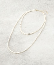 取り外し可能／ツインフェイクパール／国内生産／国産人工真珠／セレモニー／入卒／パーティー