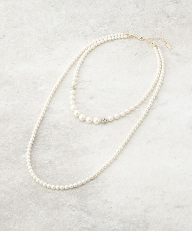 取り外し可能／ツインフェイクパール／国内生産／国産人工真珠／セレモニー／入卒／パーティー