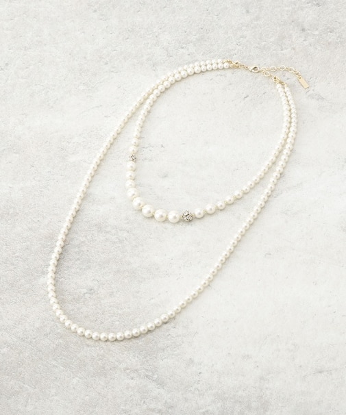 取り外し可能／ツインフェイクパール／国内生産／国産人工真珠／セレモニー／入卒／パーティー