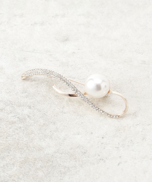 レーンパー調ブローチ