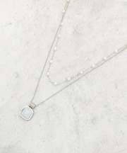 ディオパール調ビーズ／ステンレス素材