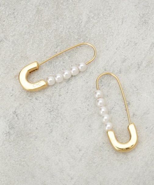 パール調リンクス／ステンレス素材