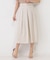 【手洗い可／日本製】タックフレアスカート