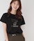 【手洗い可／接触冷感/抗菌防臭/消臭/UVカット】半袖ロゴTシャツ