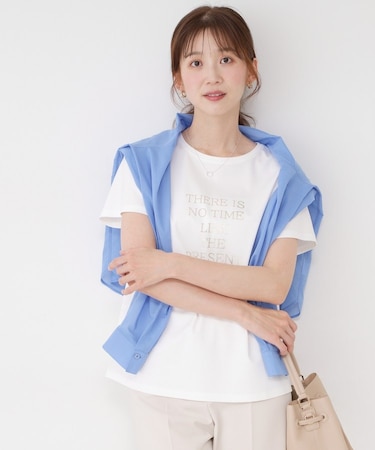 【接触冷感/抗菌防臭/消臭/UVカット】半袖ロゴTシャツ