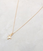 スターモチーフショートネックレス