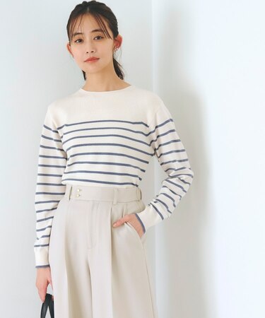 【洗える】毛玉軽減ニットプルオーバー