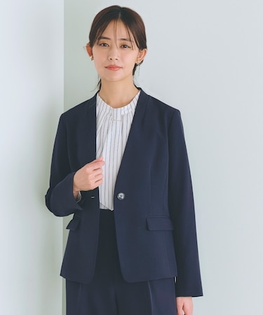 しなやかストレッチ イージーケアジャケット