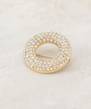 サークルビジューブローチ【入卒対応可】