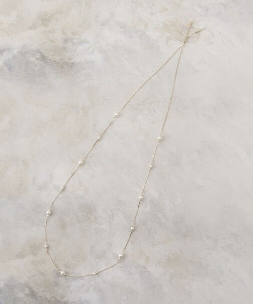 スキップパール調ネックレス【2WAY/入卒対応可】