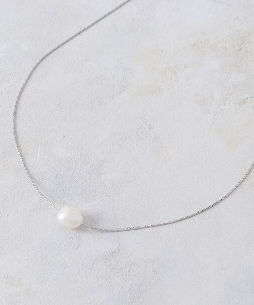 淡水パールショートネックレス【入卒対応可】