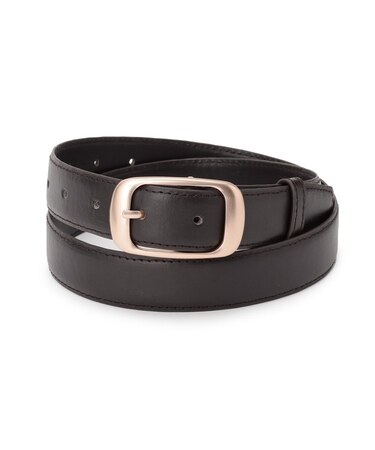 メタルバックル中太ベルト