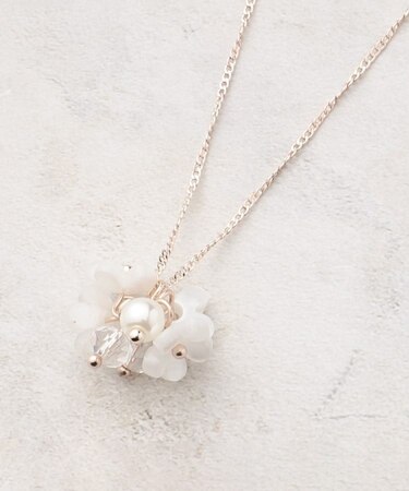 さくらモチーフネックレス