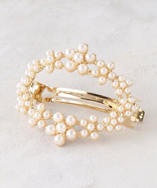 アソートパール調ビジューバレッタ【入卒対応可】