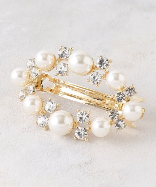 アソートパール調ビジューバレッタ【入卒対応可】