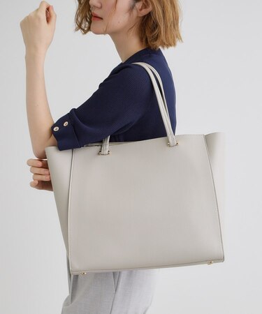 【人間工学・A4】メタルバー変形トート