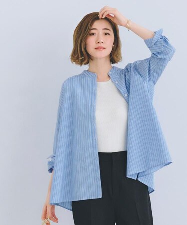 バックシャーリングシャツ