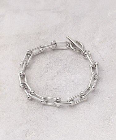【ステンレス】マンテルチェーンブレスレット