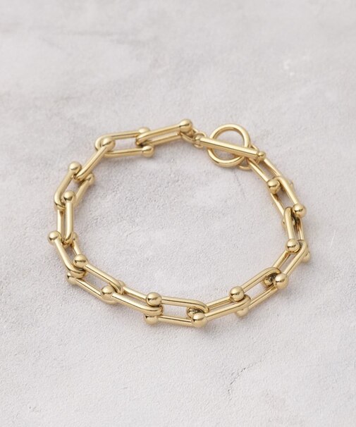 【ステンレス】マンテルチェーンブレスレット