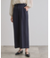 サイドバックルワイドパンツ