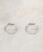 ダブルメタルラインイヤカフ