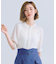 【洗える】ヴィンテージサテンウイングスリーブブラウス