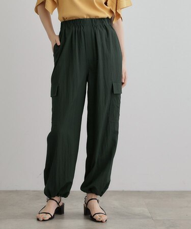 【ひんやり】2WAYツイルカーゴパンツ