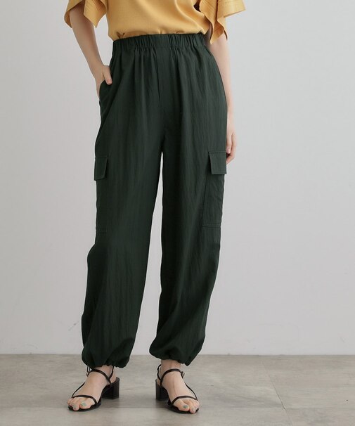 【ひんやり】2WAYツイルカーゴパンツ