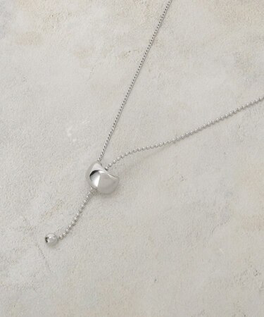 スライドメタルチェーンY字ネックレス