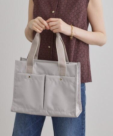 【A4・軽量】ポリキャンダブルフェイス2WAYトート