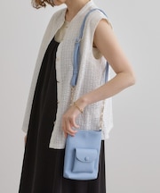 クルミポケットサイドチェーンミニショルダー