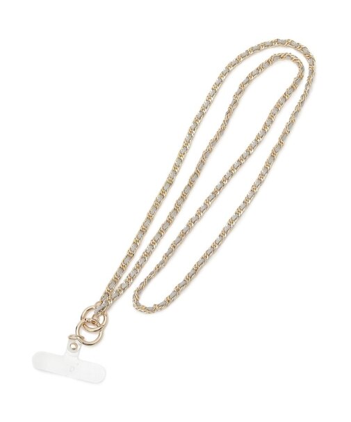 メタルチェーンコンビストラップ