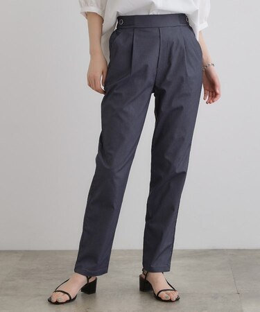 高身長さん向け＋5cm【接触冷感】サマーハイパーストレッチテーパードパンツ