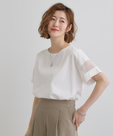 【UVカット・接触冷感】シアードッキングTシャツ