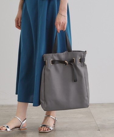【晴れの日も雨の日も】撥水ベルト2WAYトート