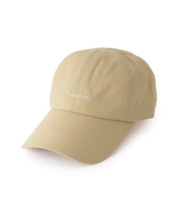 ロゴラメ刺繍キャップ【撥水・手洗い可】