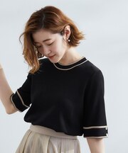 【夏に嬉しい機能付き】やわらかドライタッチワイドスリーブプルオーバー