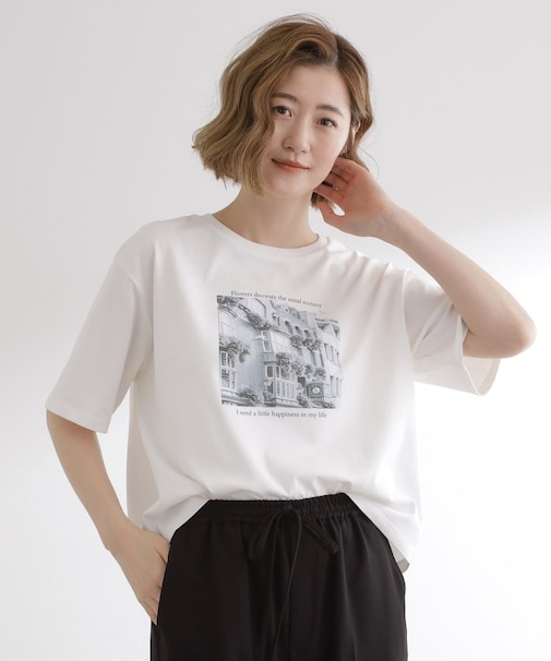 夏に映える　大人のクロップドTシャツ