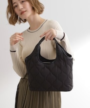 【撥水】キルトクリテ2WAYトート